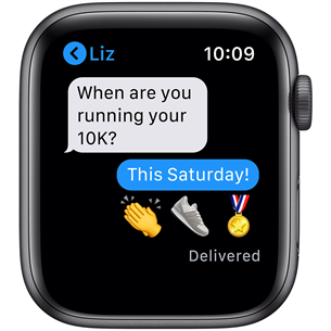 Išmanusis laikrodis Apple Watch SE, 44mm, LTE, space gray/charcoal