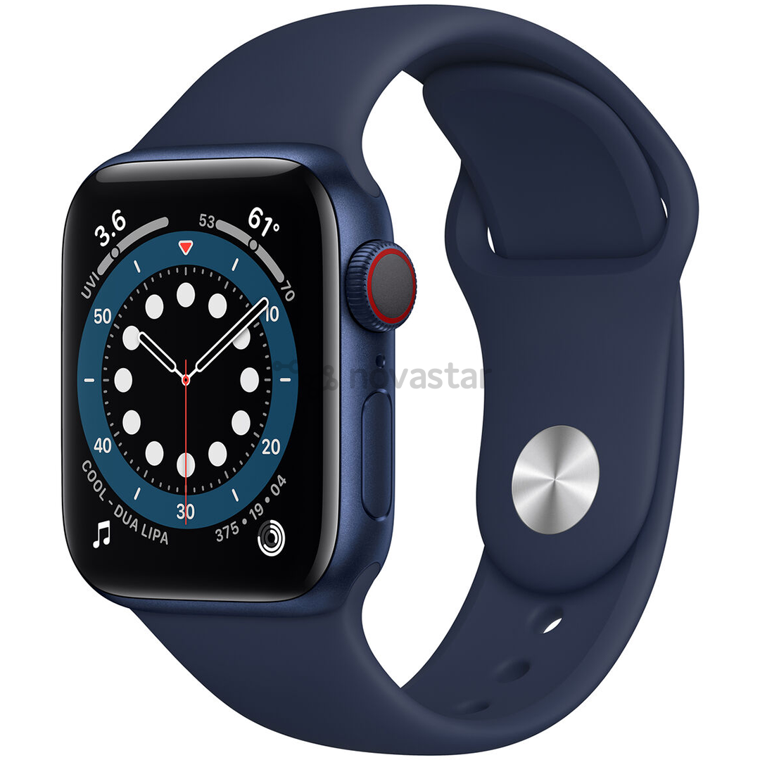 Išmanusis laikrodis Apple Watch 6 + LTE 40mm, Blue/Blue