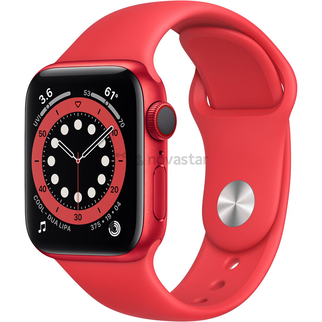 Išmanusis laikrodis Apple Watch 6 + LTE 40mm, Red/Red