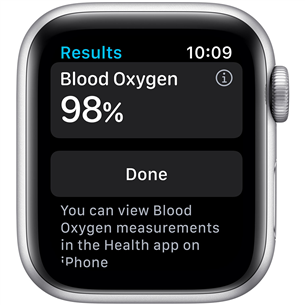 Išmanusis laikrodis Apple Watch 6 + LTE 44mm, Silver/White