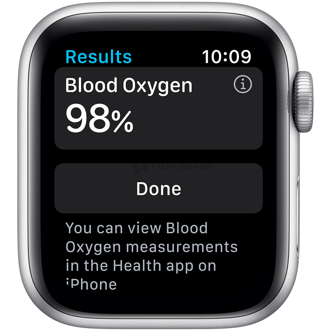 Išmanusis laikrodis Apple Watch 6 + LTE 44mm, Silver/White