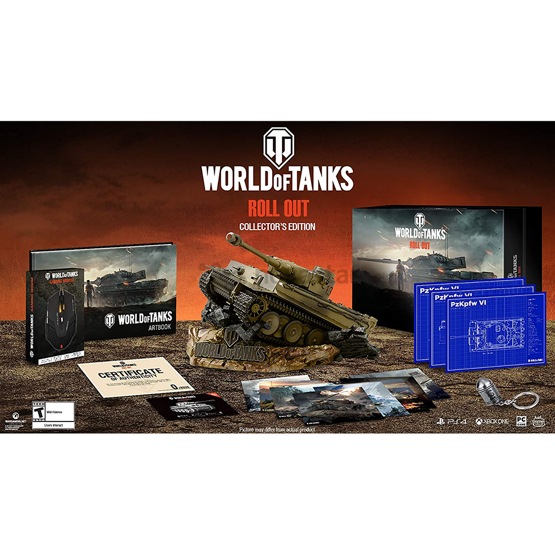 Žaidimas PC / PS4 / Xbox One game World of Tanks: Roll Out Collector's Edition