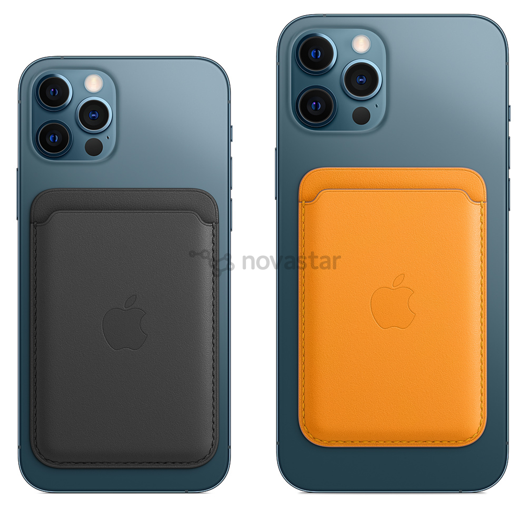 Apple iPhone odinis dėklas - piniginė su MagSafe, Saddle Brown