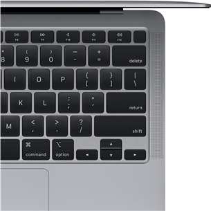 Nešiojamas kompiuteris Apple Macbook Air 13.3" 2020/M1 8-core/SSD 256GB/RAM 16GB/INT/Space Grey