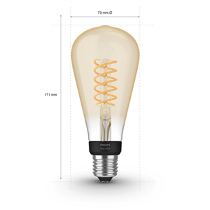 Išmanioji lemputė Philips Hue white Filament (E27)