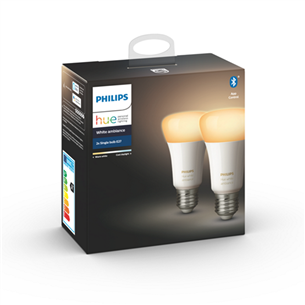 Lemputė Philips E27 8.5W 806lm 2tk BT