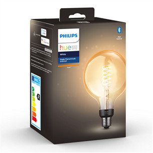 Lemputė Philips, E27 7W, Bluetooth, Balta