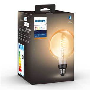 Lemputė Philips, E27 7W, Bluetooth, Balta
