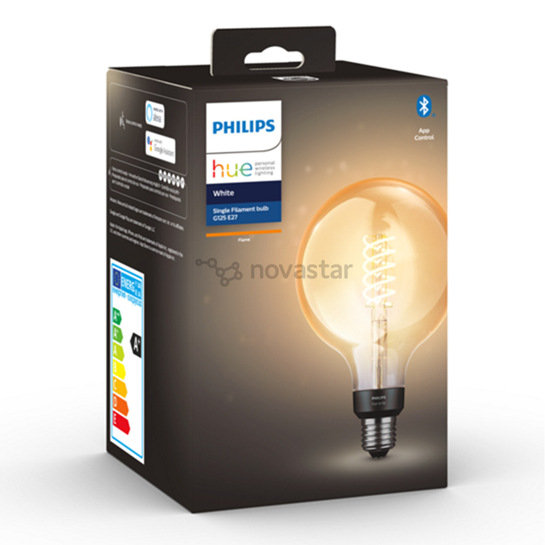 Lemputė Philips, E27 7W, Bluetooth, Balta