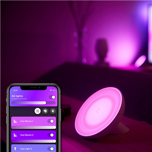 Philips Hue White and Color Ambiance Bloom, white - Smart Table Lamp