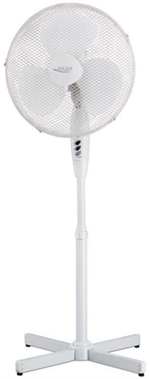 Adler, 90 W, white - Floor fan