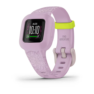 Išmanusis laikrodis Garmin Vivofit Junior 3, Lilac Floral