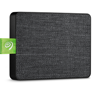 Išorinis kietasis diskas SSD Seagate Ultra Touch 1TB, USB 3.0, Juodas