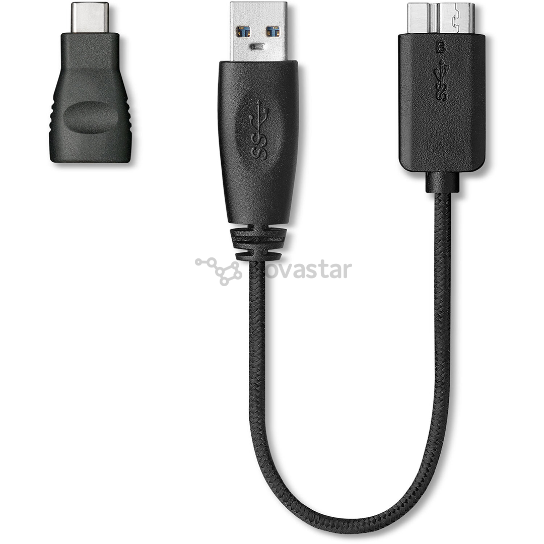 Išorinis kietasis diskas SSD Seagate Ultra Touch 1TB, USB 3.0, Juodas