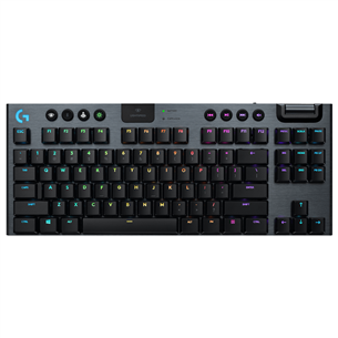 Klaviatūra Logitech G915 TKL Clicky, Nordic, belaidė