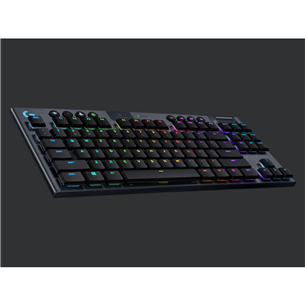 Klaviatūra Logitech G915 TKL Clicky, Nordic, belaidė