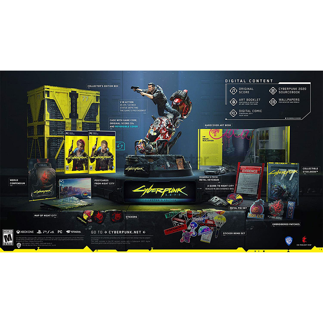 Žaidimas PC Cyberpunk 2077 Collector's Edition
