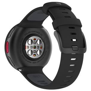Išmanusis laikrodis Polar Vantage Black + Širdies ritmo diržas Polar H10