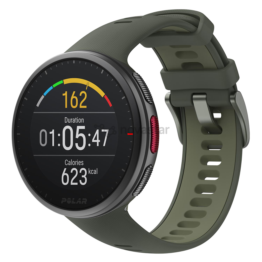 Išmanusis laikrodis Polar Vantage V2, Dark green + Širdies ritmo diržas Polar H10