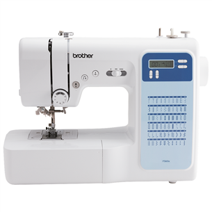 Brother, white/blue - Sewing machine