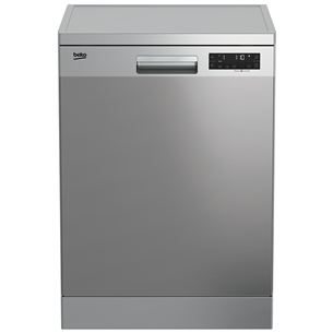 Beko, 14 place settings, inox - Freestanding Dishwasher