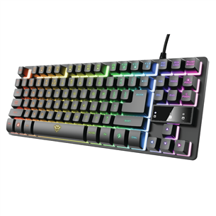 Trust GXT 833 Thado, US, black - Keyboard