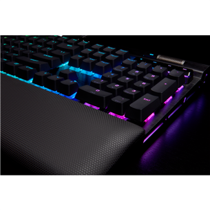 Klaviatūra Corsair K100 RGB Cherry MX Speed Black, SWE