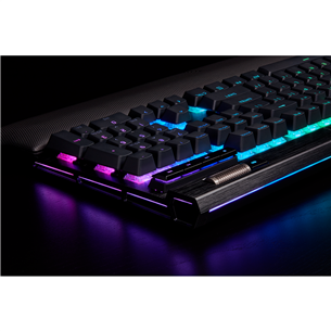 Klaviatūra Corsair K100 RGB Cherry MX Speed Black, SWE