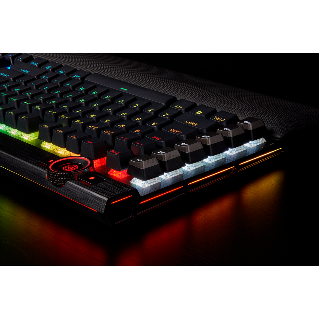 Klaviatūra Corsair K100 RGB Cherry MX Speed Black, SWE
