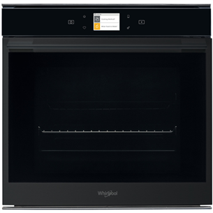 Whirlpool, pyrolytic cleaning, Cook4, 73 L, black - Built-in Oven