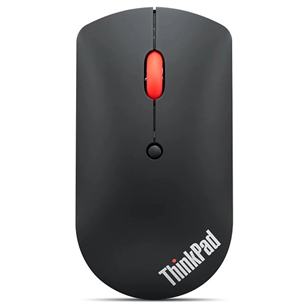 Pelė Lenovo ThinkPad Silent, Belaidė, juoda