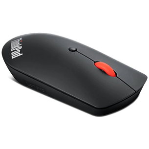Pelė Lenovo ThinkPad Silent, Belaidė, juoda