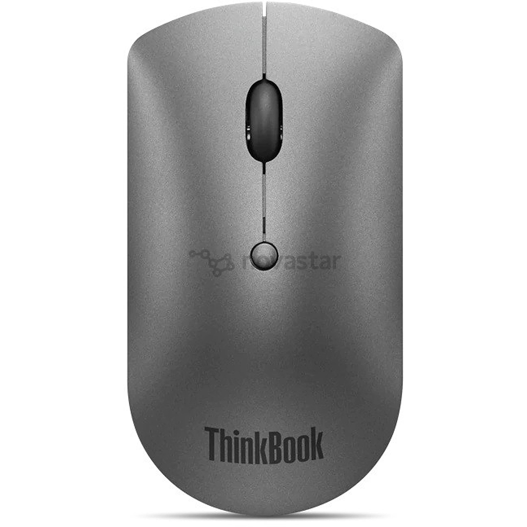 Pelė Lenovo ThinkBook Silent, Belaidė, pilka