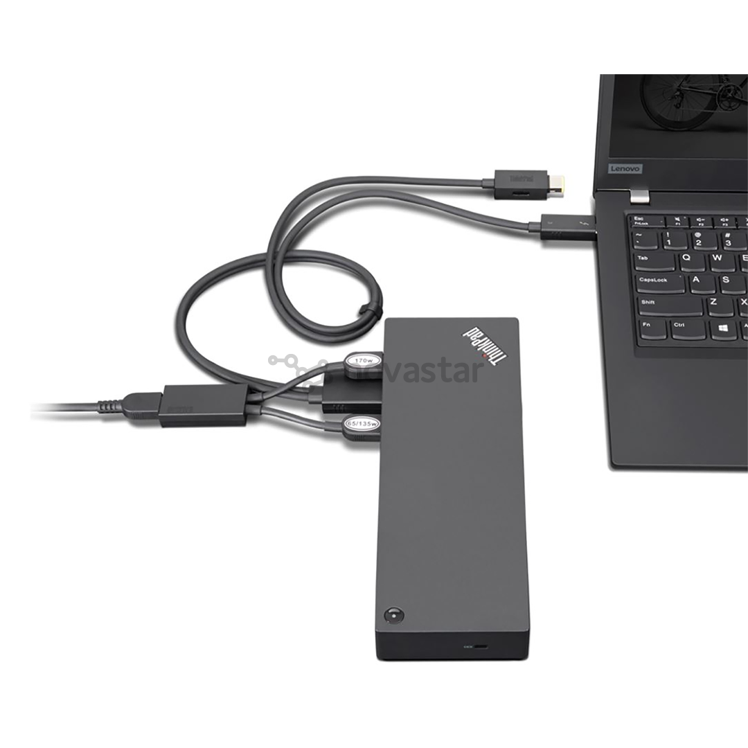 Krovimo stotelė ThinkPad WS Thunderbolt 3, Lenovo / 230W
