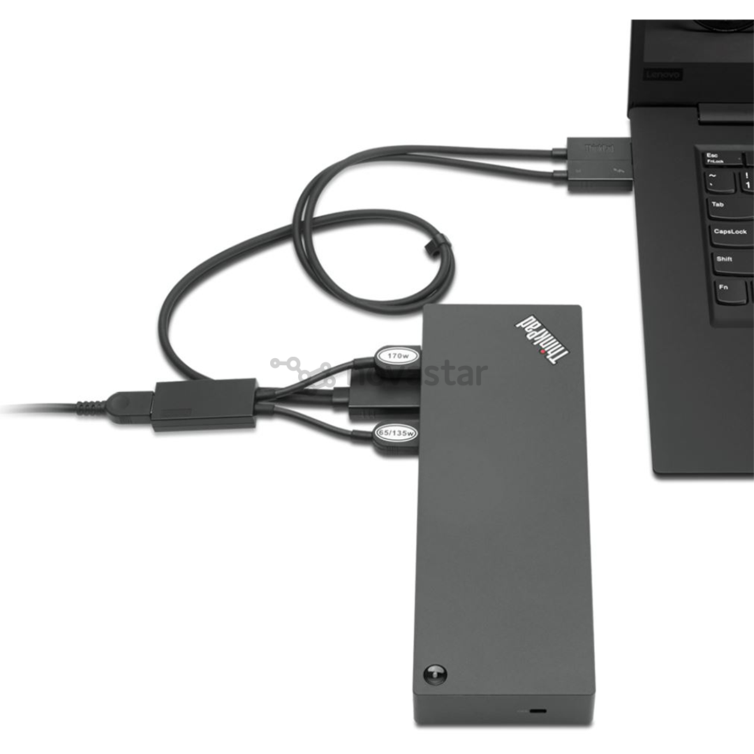 Krovimo stotelė ThinkPad WS Thunderbolt 3, Lenovo / 230W