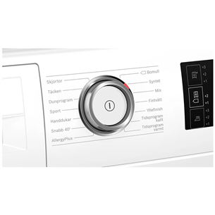 Bosch Serie 6, HomeConnect, 9 kg, depth 61.3 cm - Clothes Dryer