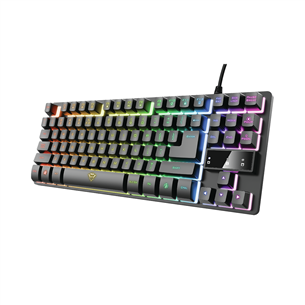 Trust GXT 833 Thado TKL, SWE, black - Keyboard