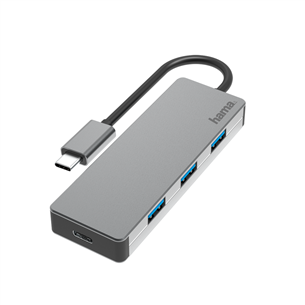 Adapteris Hama USB-C 4 port USB 3.2 Gen 2 00200105