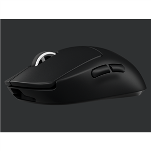 Pelė Logitech G Pro X, Belaidė, Juoda