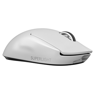 Pelė Logitech G Pro X Superlight, balta, belaidė 910-005942