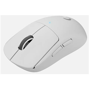 Logitech Pro X, белый - Беспроводная оптическая мышь