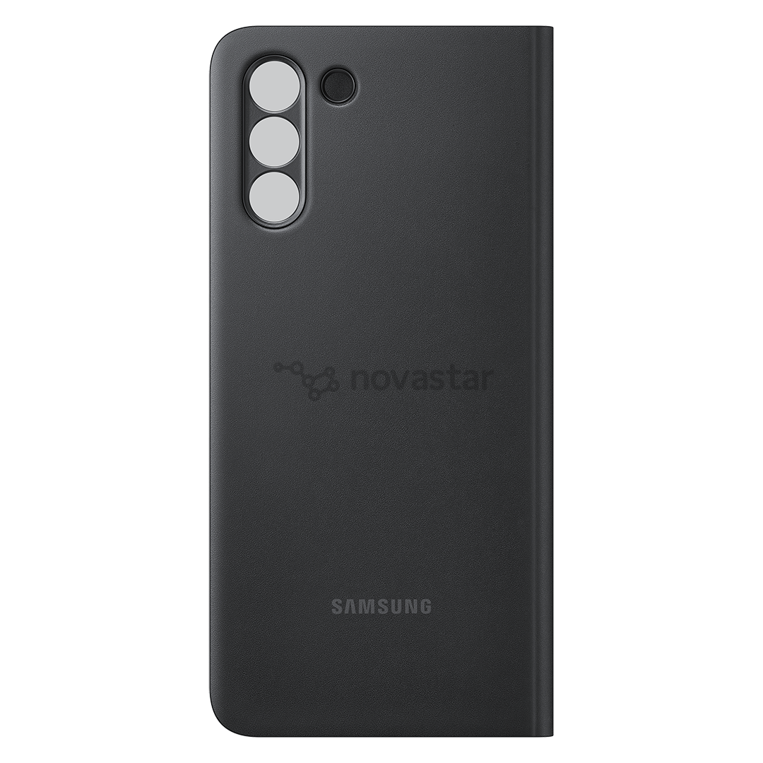 Dėklas Samsung Galaxy S21+ Clear View, Juodas