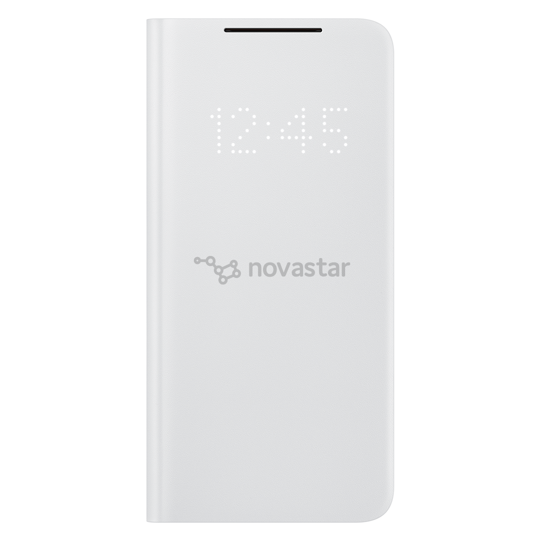 Dėklas Samsung Galaxy S21 Smart LED, Pilkas