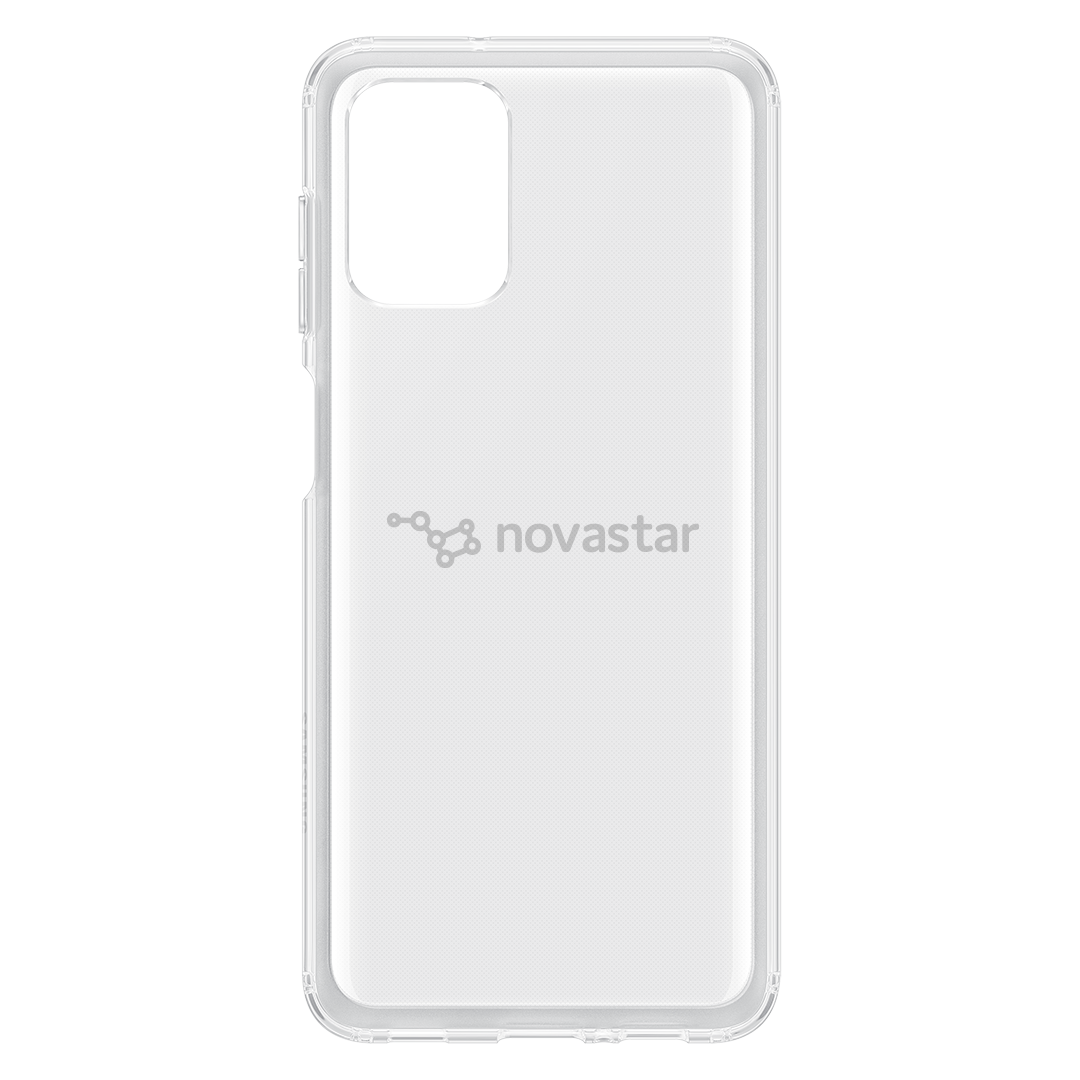 Dėklas Samsung Galaxy A12, Skaidrus