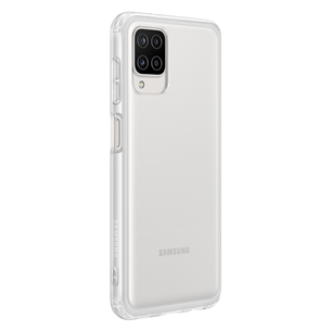 Dėklas Samsung Galaxy A12, Skaidrus