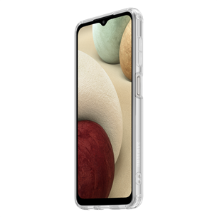 Dėklas Samsung Galaxy A12, Skaidrus