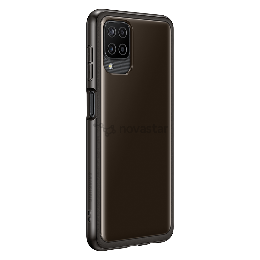Dėklas Samsung Galaxy A12, Juodas