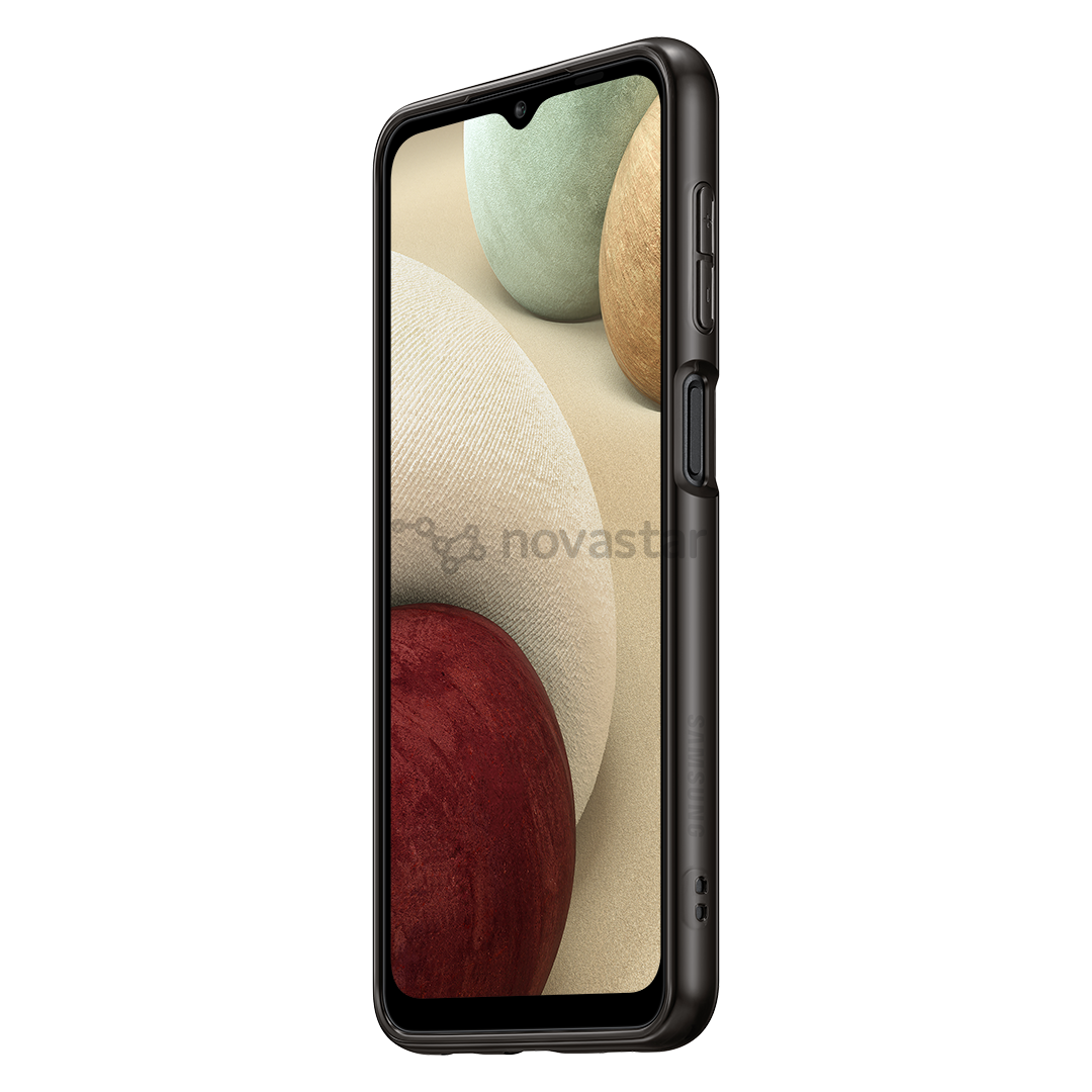 Dėklas Samsung Galaxy A12, Juodas