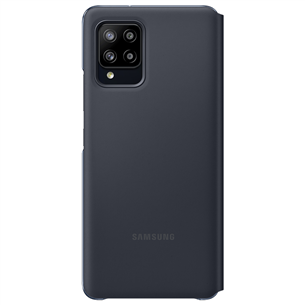 Dėklas Samsung Galaxy A42 Smart S View, Juodas