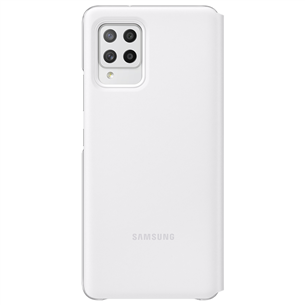 Dėklas Samsung Galaxy A42 Smart S View, Baltas
